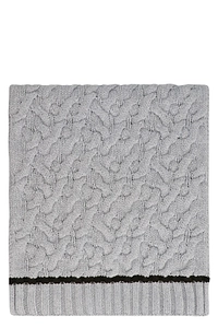 Malo Cable-Knit Rectangle Scarf