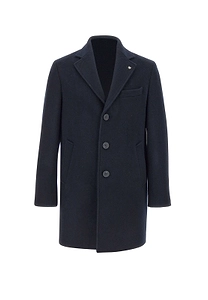 Manuel Ritz Single-Breasted Tailored Coat
