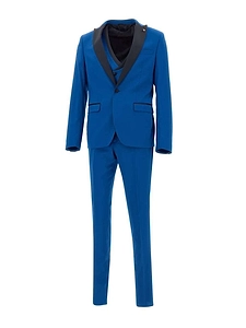 Manuel Ritz Three Piece Slim Fit Suit