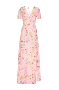 Floral Wrap Dress