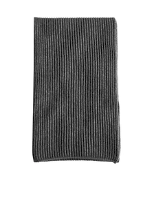 Malo Logo Patch Ribbed Scarf