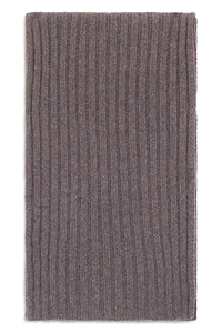 Malo Ribbed Cashmere Scarf