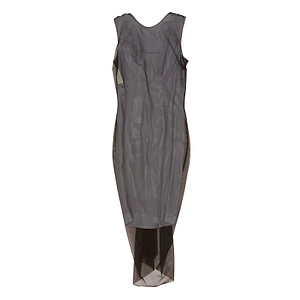 Maison Margiela Semi-Sheer Sleeveless Midi Dress