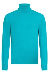 Malo Ribbed Turtleneck Knitted Sweater