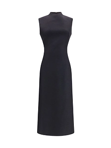 Maison Margiela Sleeveless Fitted Midi Dress