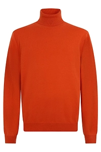 Malo Ribbed Turtleneck Knitted Sweater