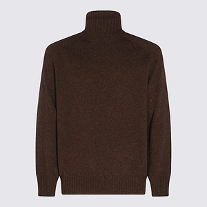 Malo Ribbed Turtleneck Knitted Sweater