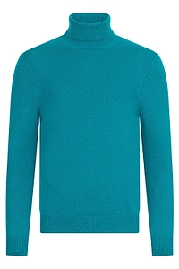 Malo Ribbed Turtleneck Knitted Sweater