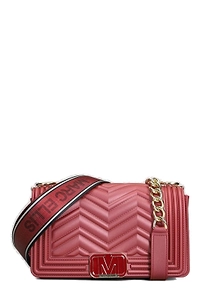 Marc Ellis Flat Wave M Logo Detail Shoulder Bag