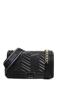 Marc Ellis Flat Wave M Logo Detail Shoulder Bag