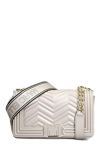Marc Ellis Flat Wave M Logo Detail Shoulder Bag