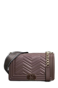Marc Ellis Flat Wave S Logo Plaque Shoulder Bag
