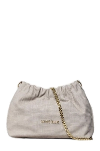 Marc Ellis Helena Logo Plaque Chained Shoulder Bag