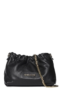 Marc Ellis Helena Logo Plaque Chained Shoulder Bag