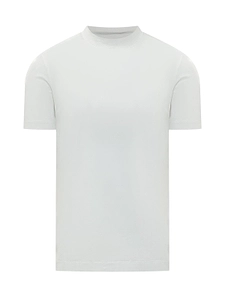 Malo Short-Sleeve Crew-Neck Knitted Top