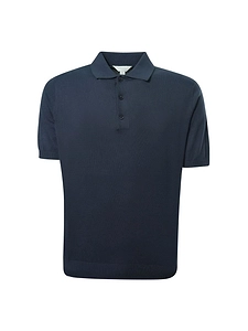 Malo Short-Sleeve Button Polo Shirt