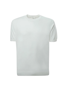 Malo Short-Sleeve Crew Neck Sweater