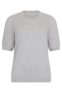 Malo Short-Sleeve Crew-Neck Sweater