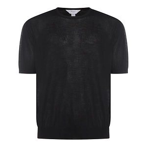 Malo Short Sleeved Crewneck Ribbed T-Shirt
