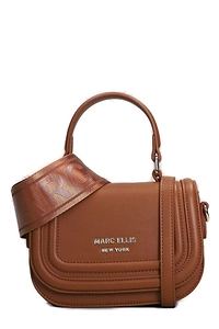 Marc Ellis Logo Lettering Top Handle Bag