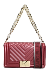 Marc Ellis Logo Plaque Chain Shoulder Bag