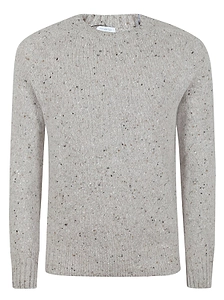 Malo Speckled Knitted Jumper