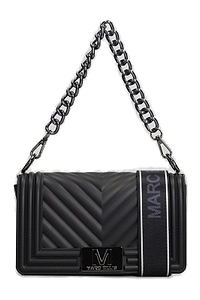 Marc Ellis Logo Plaque Chain Shoulder Bag