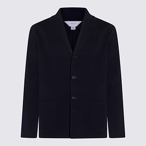 Malo Three-Button Patch-Pocket Blazer