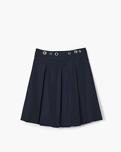 Marc Jacobs Safety Pin Pleated Midi Skirt