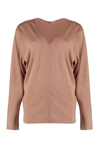 Malo V-Neck Knitted Sweater