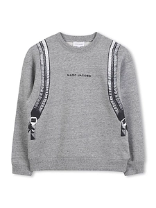 The Marc Jacobs Kids Backpack Print Sweatshirt