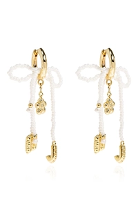 The Beaded Mj Balloon Earrings