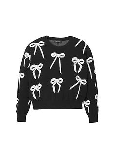 Marc Jacobs Bow Jacquard Knitted Sweater