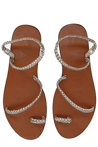 Manebí Braided Strap Flat Sandals