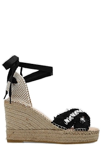 Capri Embellished Wedge Sandals