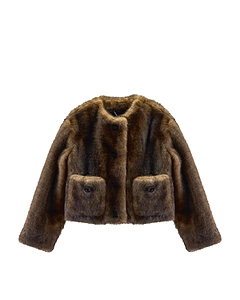 Marc Jacobs Teddy Cropped Jacket