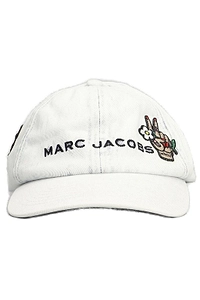 Marc Jacobs Tattoo Patch Denim Cap