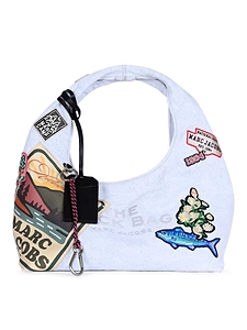 The Camp Patchwork Denim Sack Bag