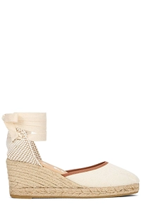 Manebí Yucatan Ankle-Tie Wedge Espadrilles