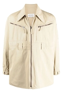 Maison Margiela Zip-Up Straight Hem Jacket