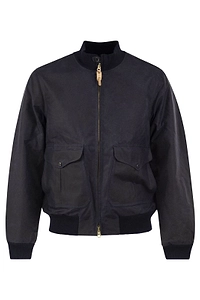 Manifattura Ceccarelli Waxed Bomber Jacket