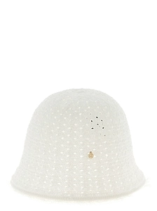 Maison Michel Lison Knitted Cloche Hat