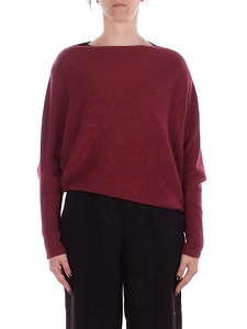 Manila Grace Boat Neck Open Shoulder Jumper