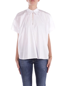 Manila Grace Cut-Out Detailed Shirt