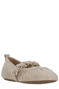 Manila Grace Chain Strap Ballet Flats