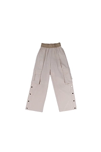 Manila Grace Kids Button-Embellished Trousers
