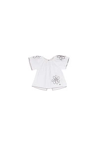 Manila Grace Kids Floral Embroidered T-Shirt