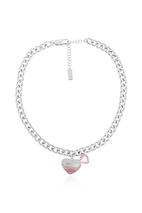 The Heart Balloon Pave Necklace