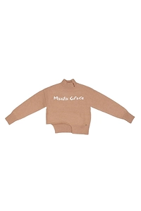 Manila Grace Kids Logo Intarsia Jumper
