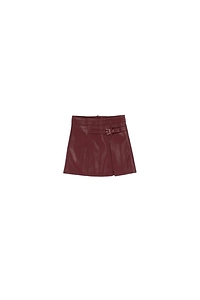 Manila Grace Kids Logo Patch Skirt
